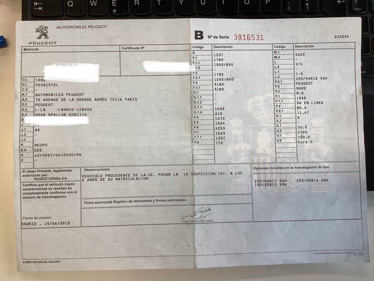 Peugeot 308 d'occasion