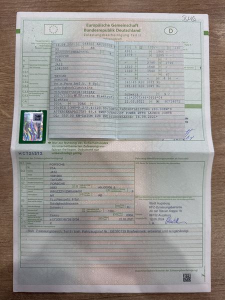 Porsche Taycan Basis — zdjęcie 15