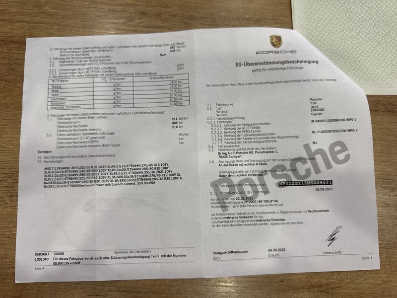 Porsche Taycan Basis — zdjęcie 17