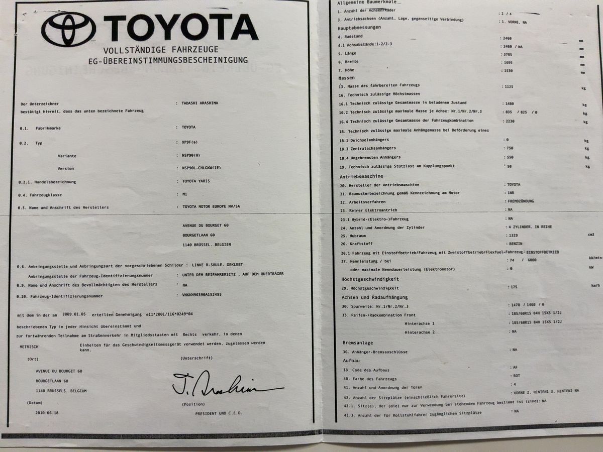 Toyota Yaris d'occasion