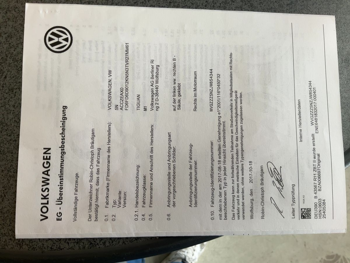 Volkswagen Tiguan d'occasion