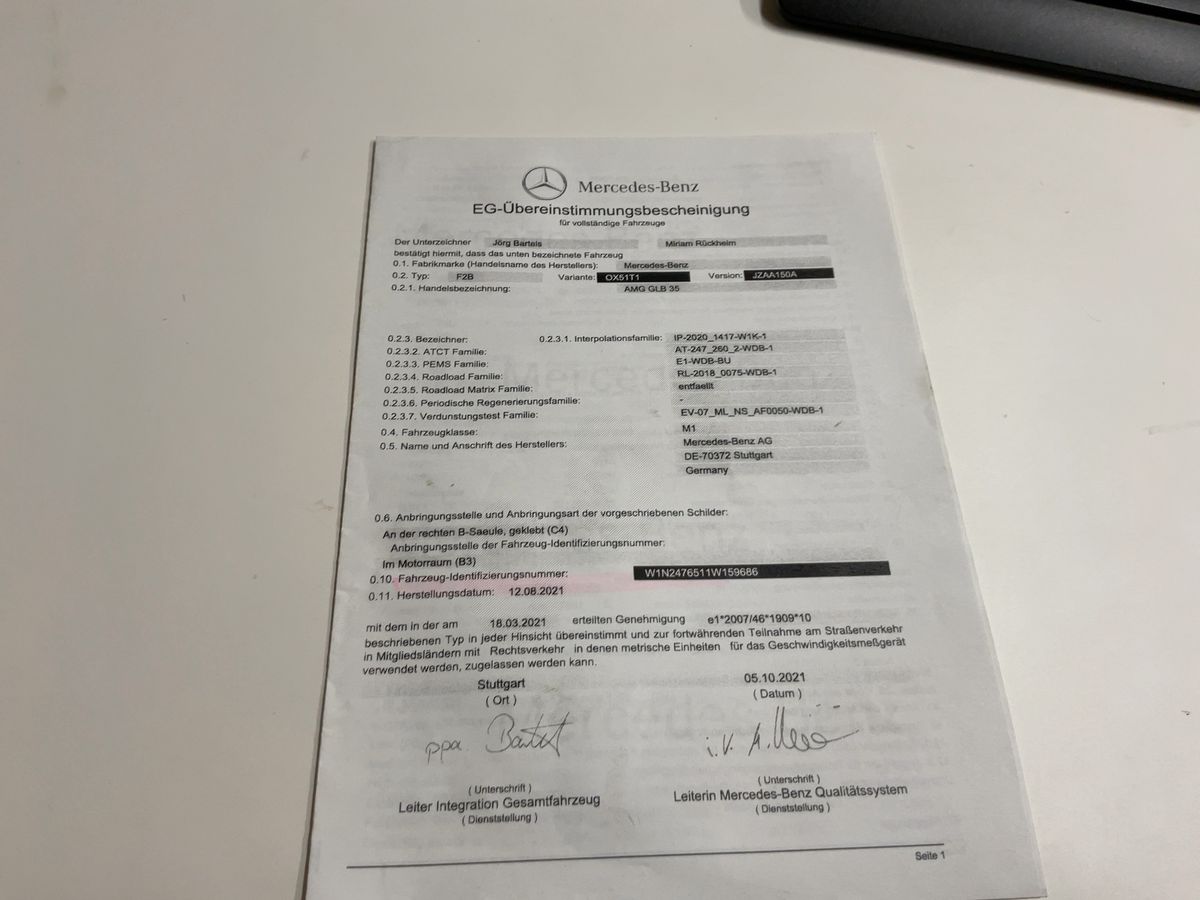Mercedes-Benz GLB-Klasse d'occasion