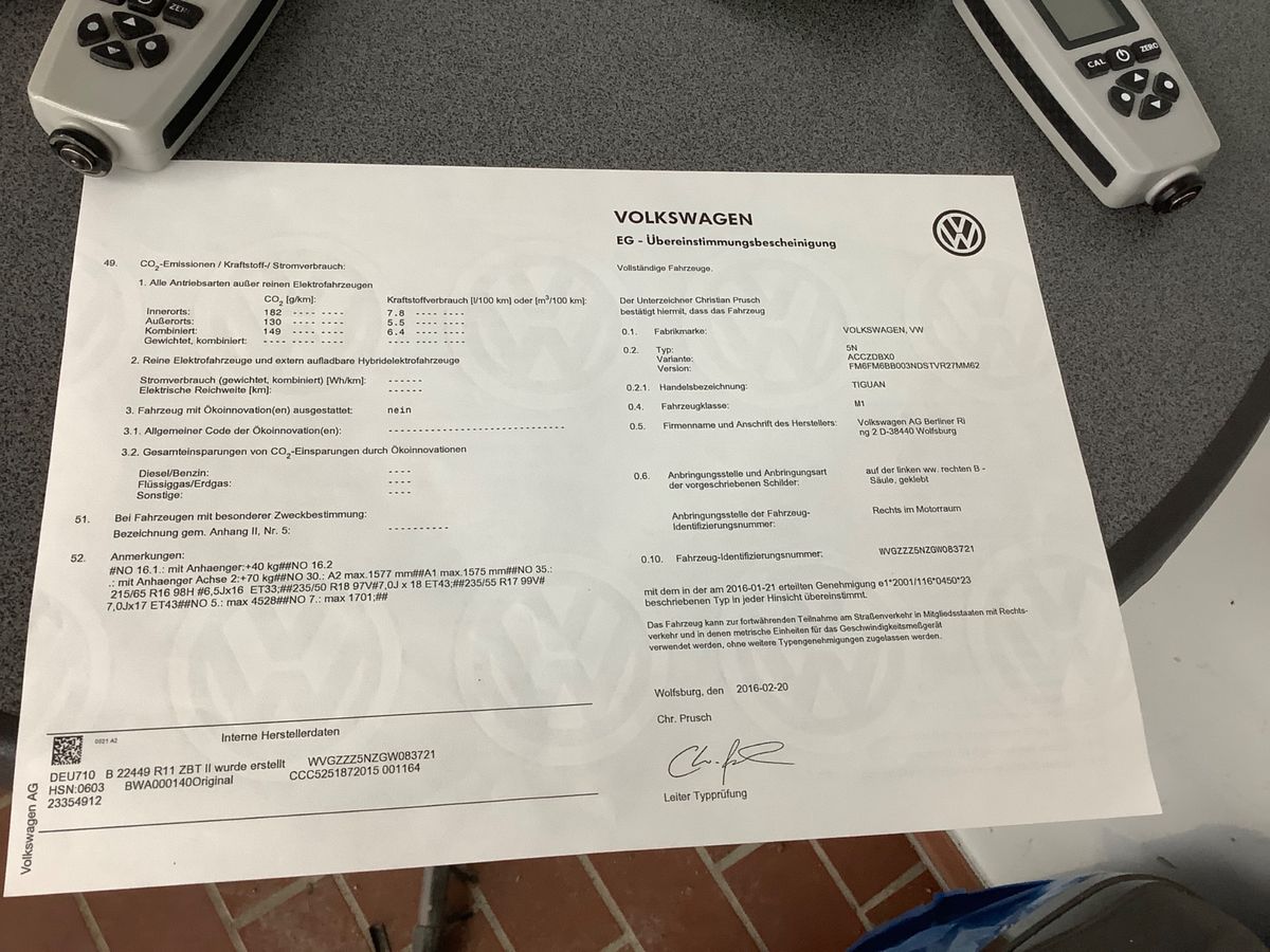 Volkswagen Tiguan d'occasion