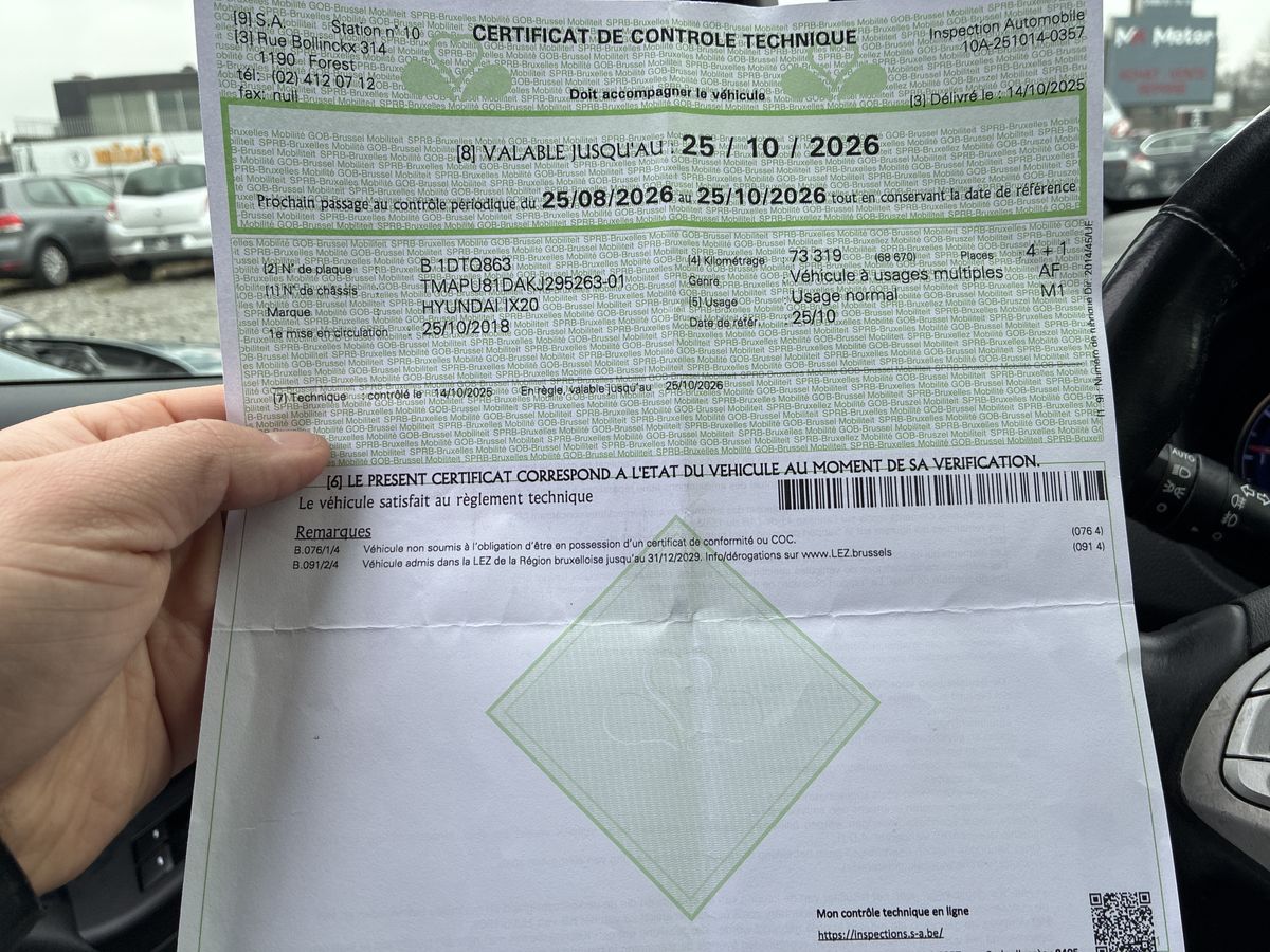 Hyundai ix20 d'occasion