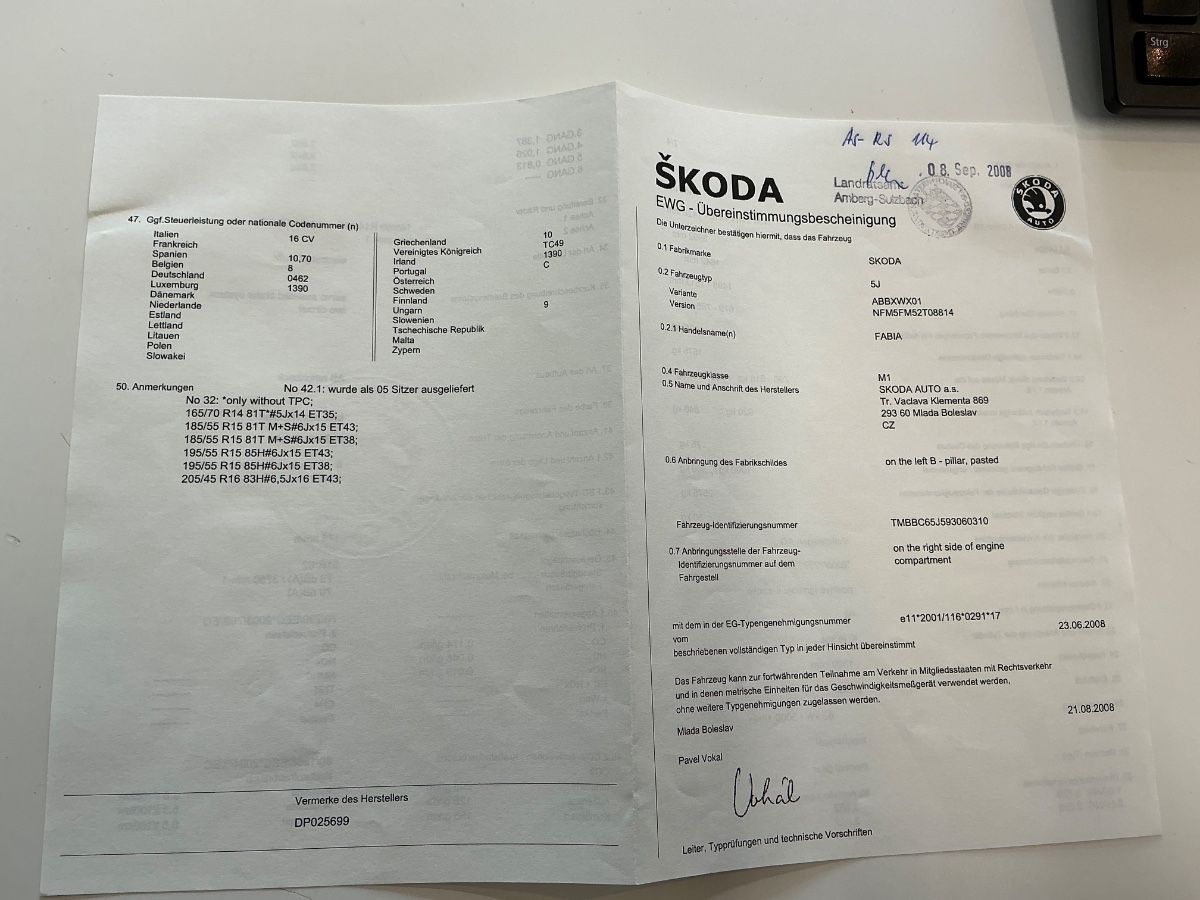 Skoda Fabia d'occasion