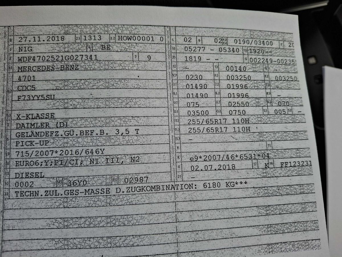 Mercedes-Benz X-Klasse d'occasion