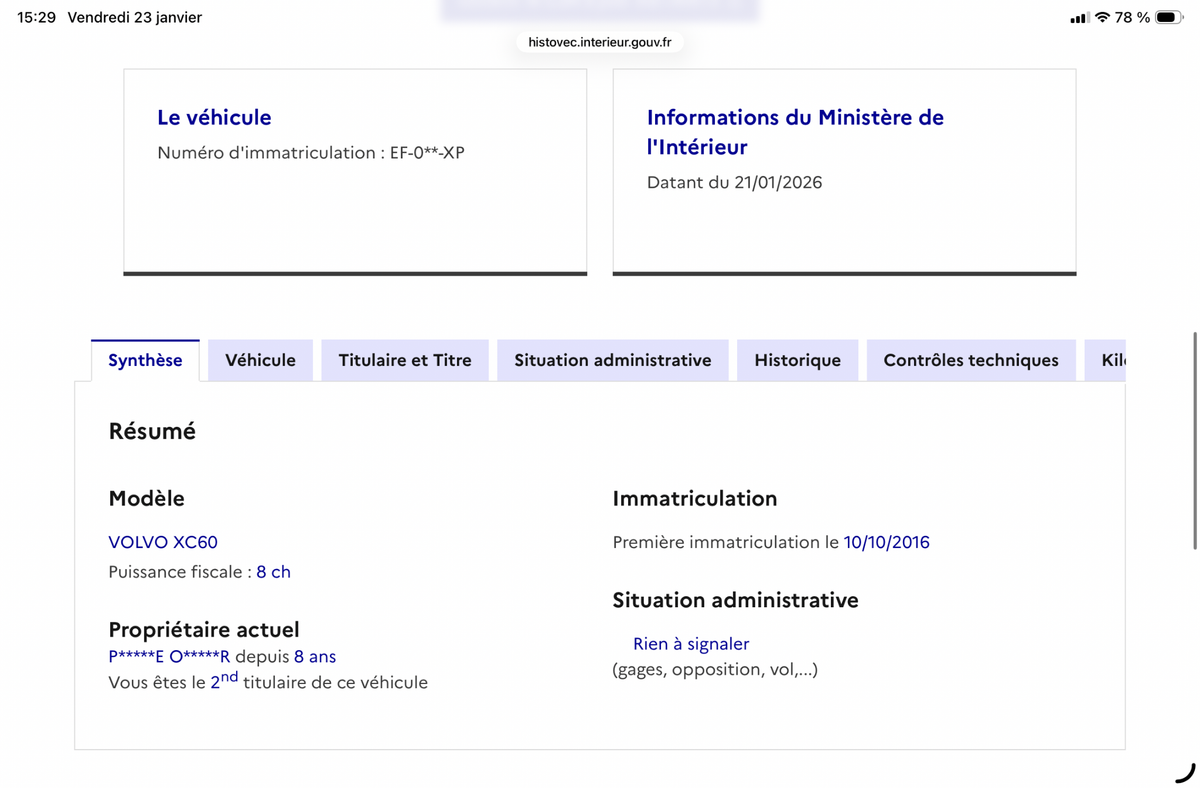 Volvo XC60 d'occasion