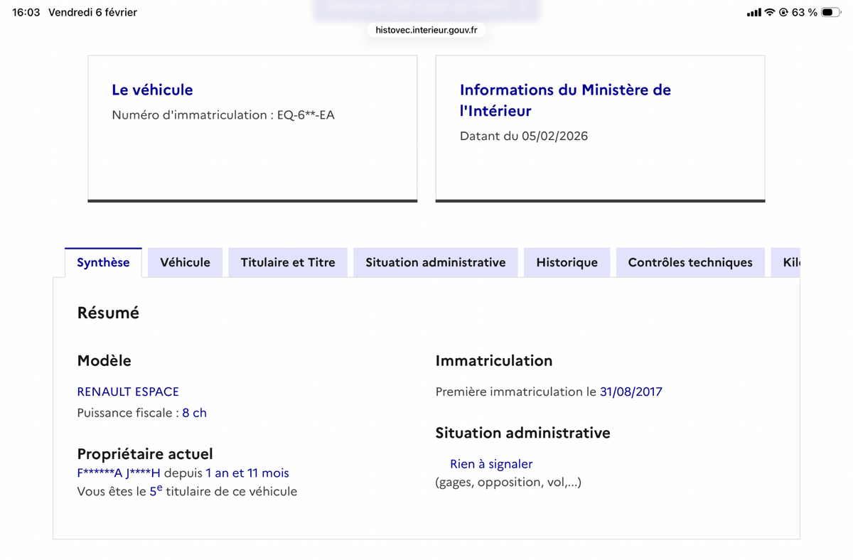 Renault Espace d'occasion