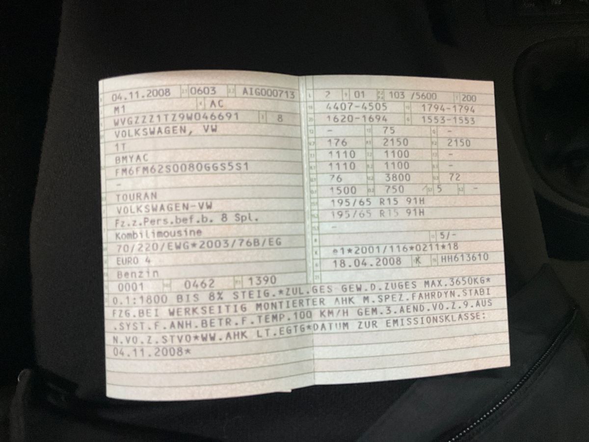 Volkswagen Touran 1.4 TSI Conceptline