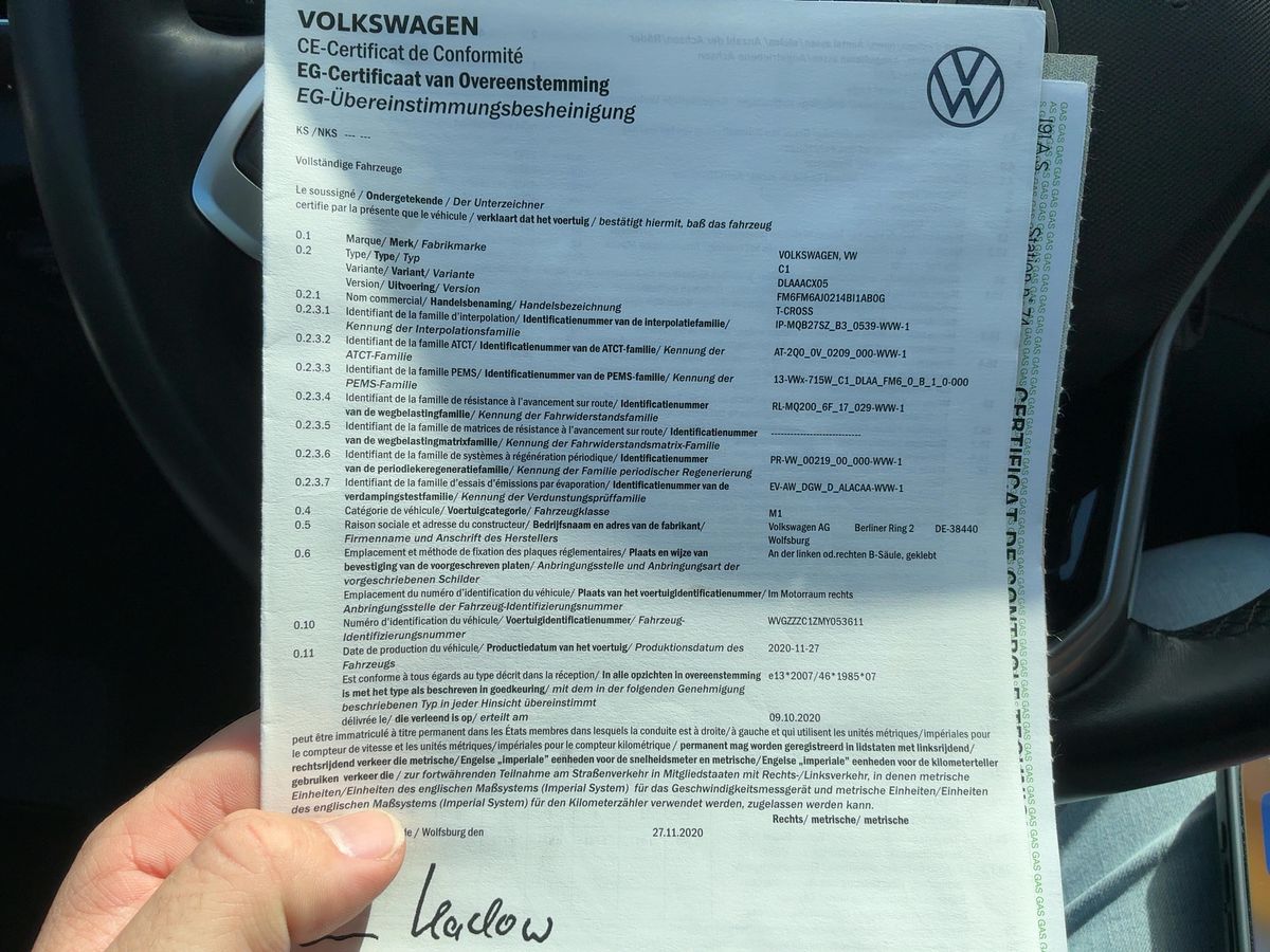 Volkswagen T-Cross d'occasion
