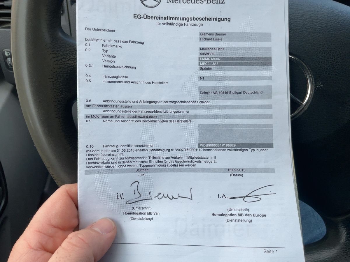 Mercedes-Benz Sprinter d'occasion