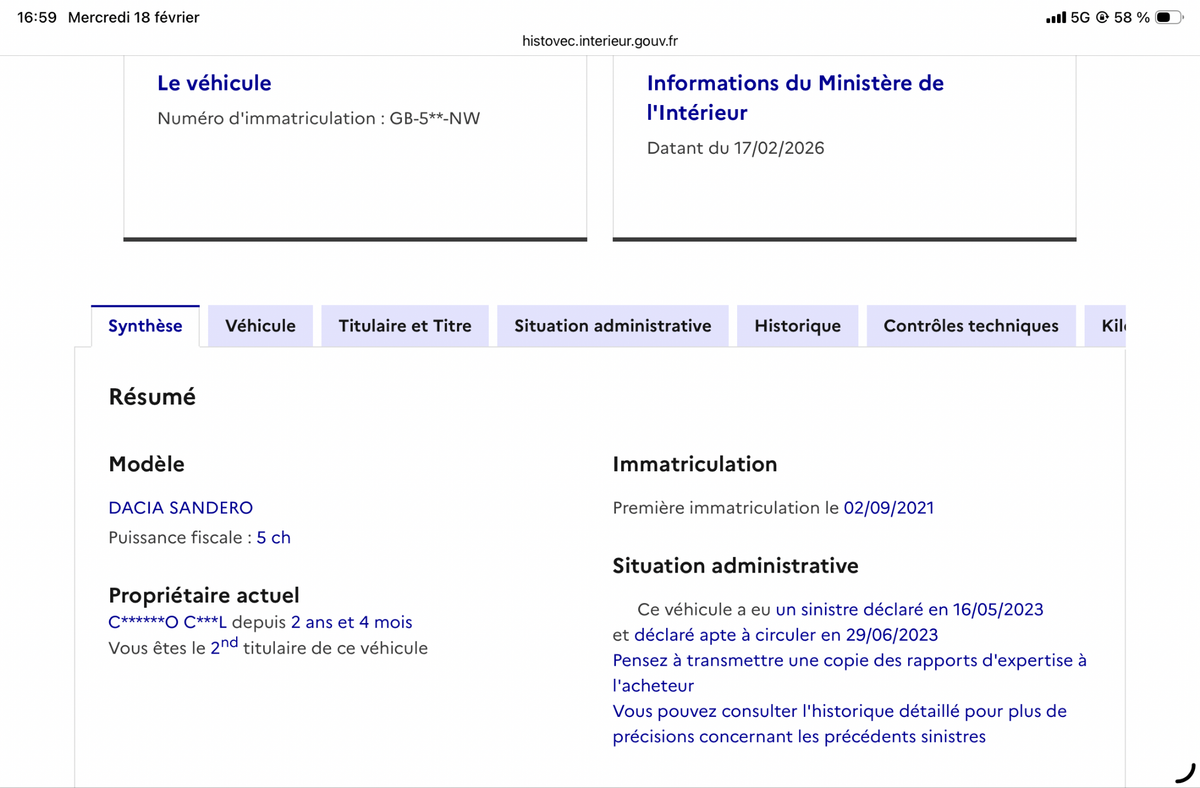 Dacia Sandero d'occasion