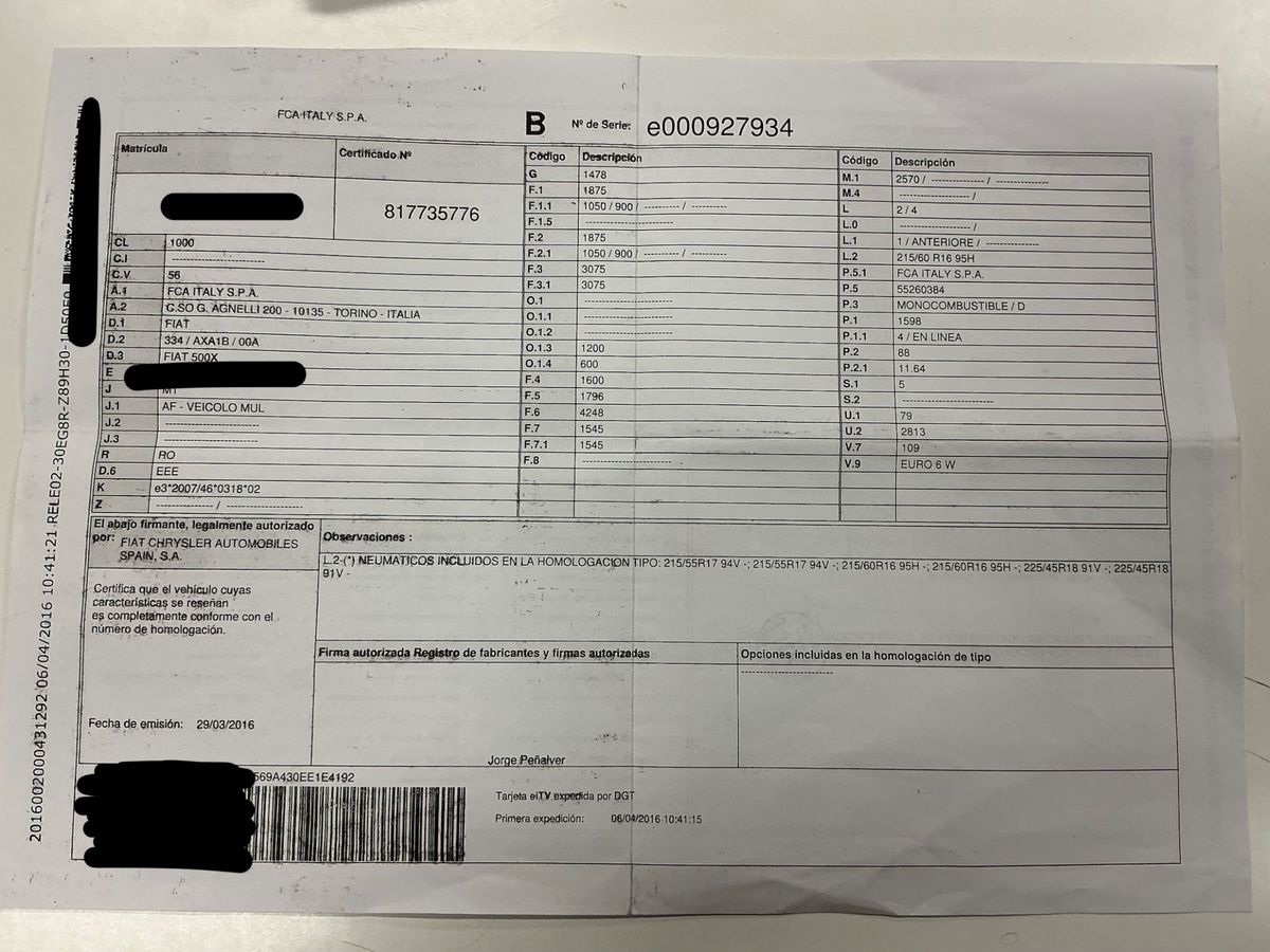 Fiat 500X d'occasion