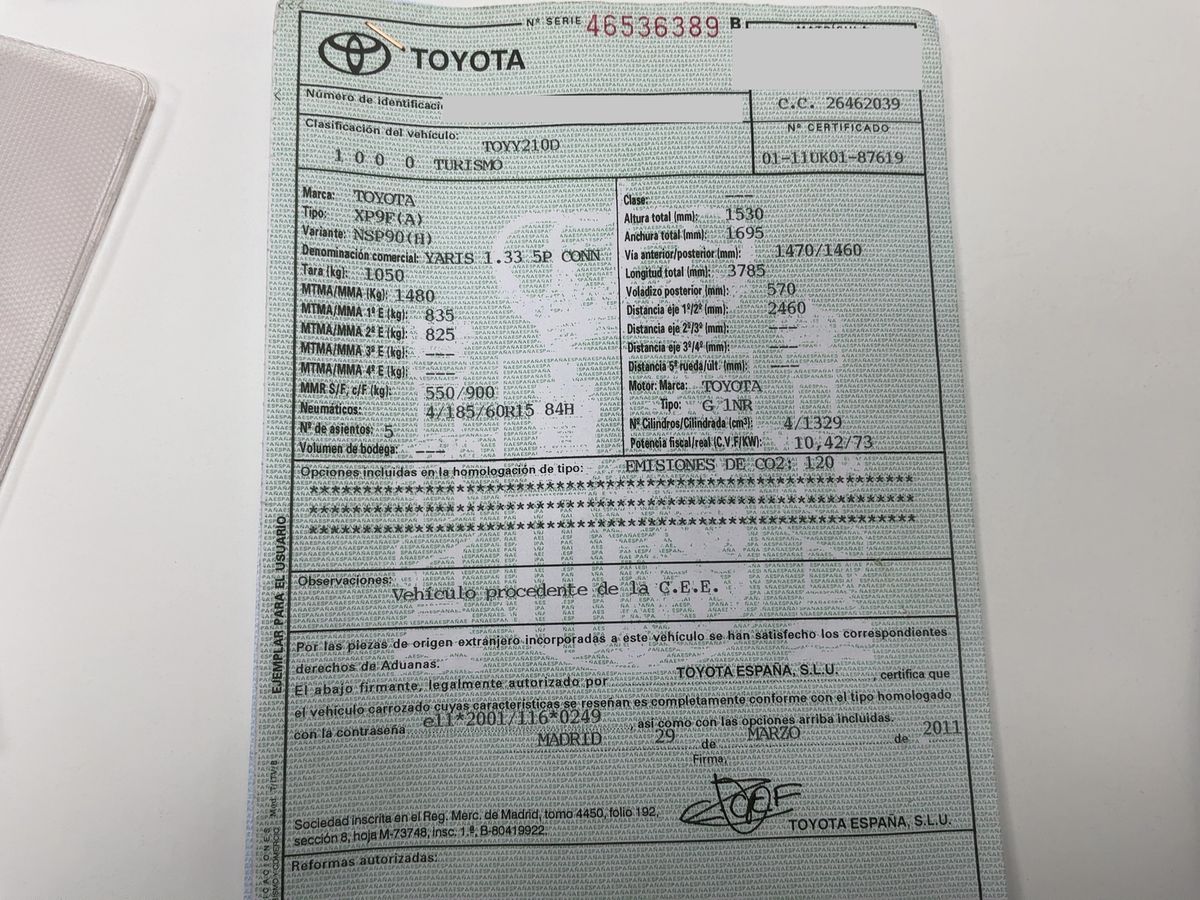 Toyota Yaris d'occasion