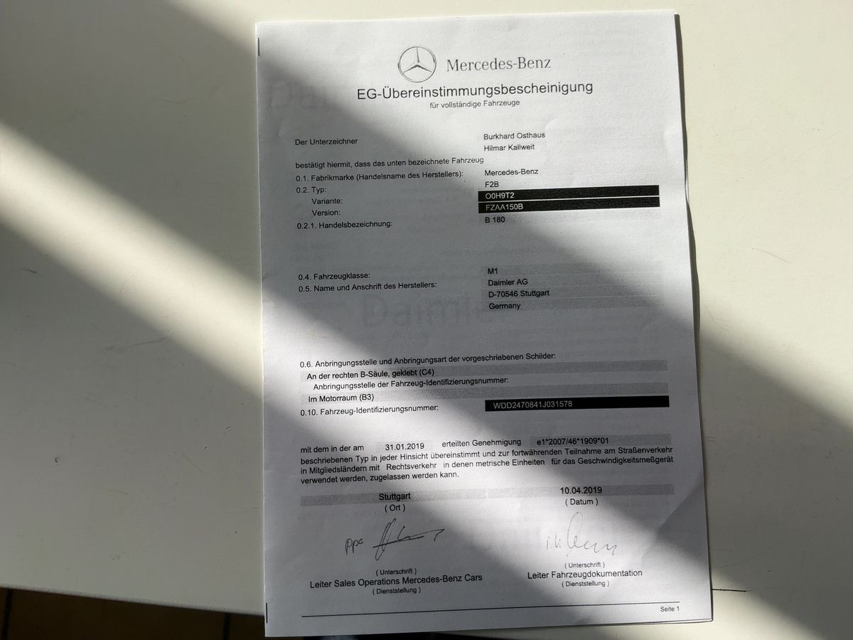 Mercedes-Benz B-Klasse d'occasion