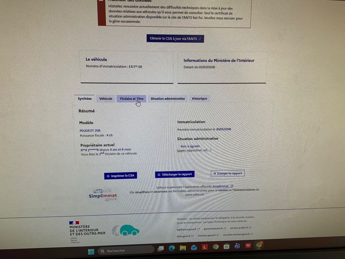 Peugeot 208 d'occasion