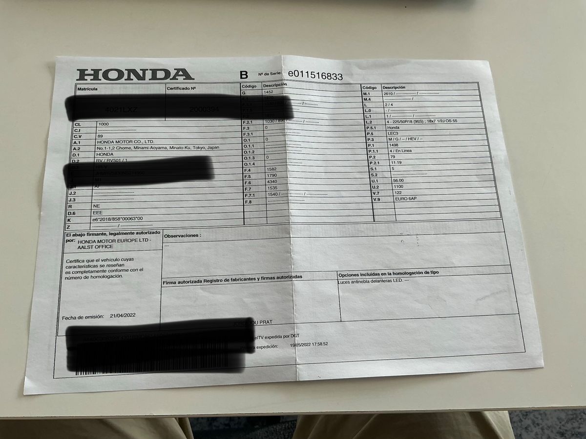 Honda HR-V d'occasion