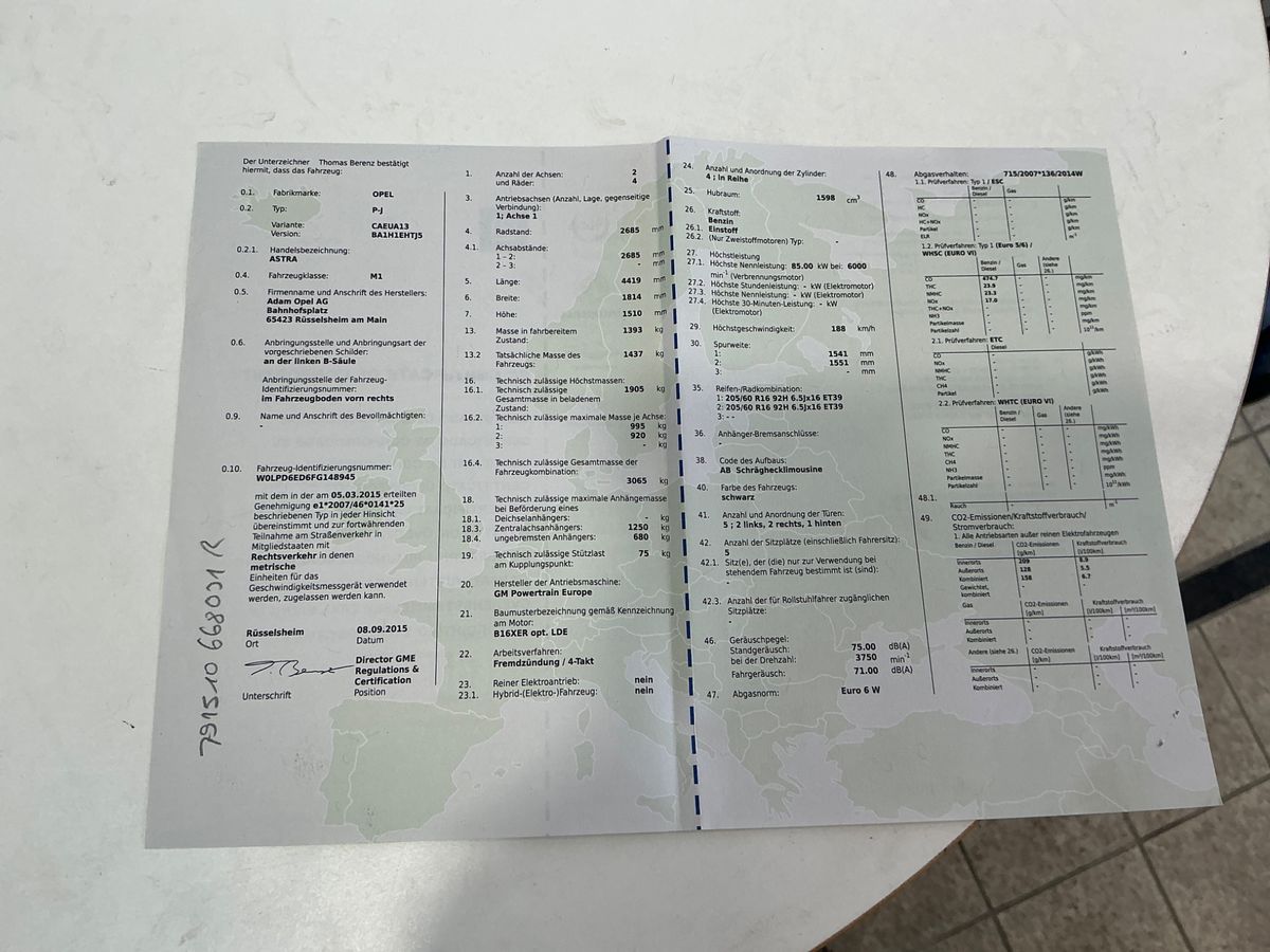 Opel Astra d'occasion