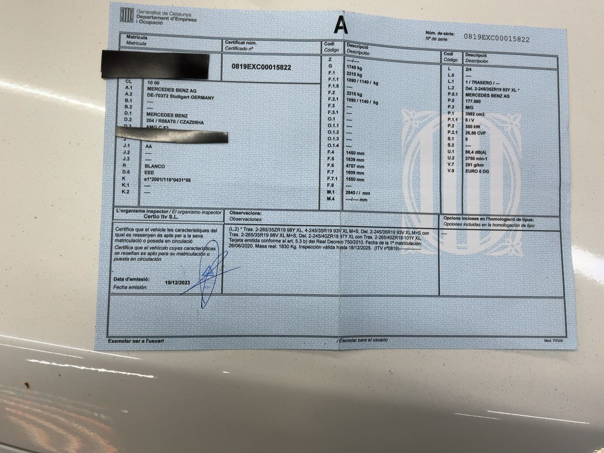 Mercedes-Benz C-Klasse d'occasion