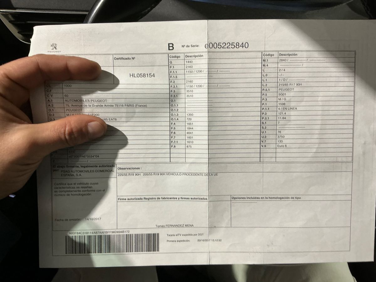 Peugeot 5008 d'occasion