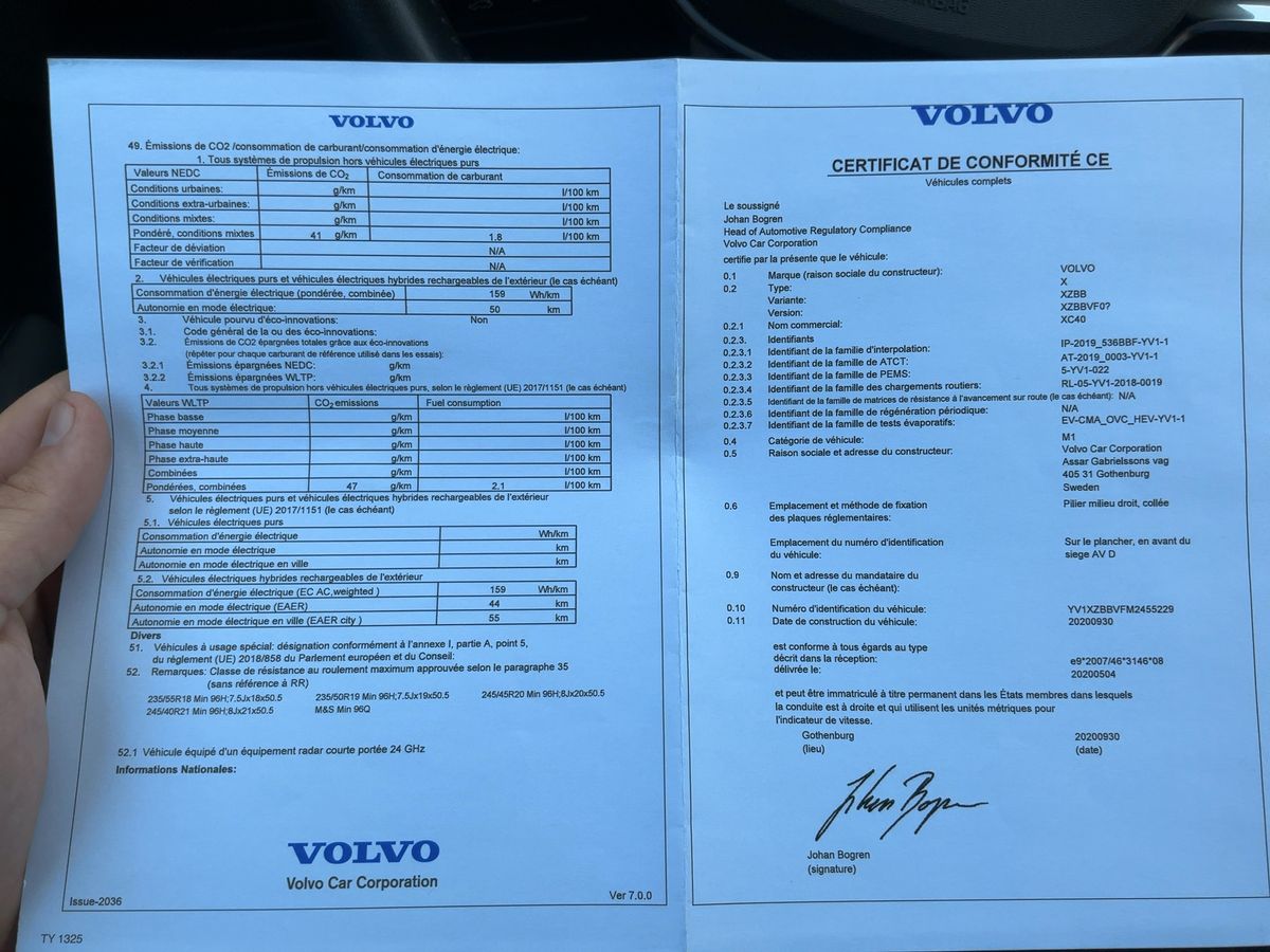 Volvo XC40 d'occasion