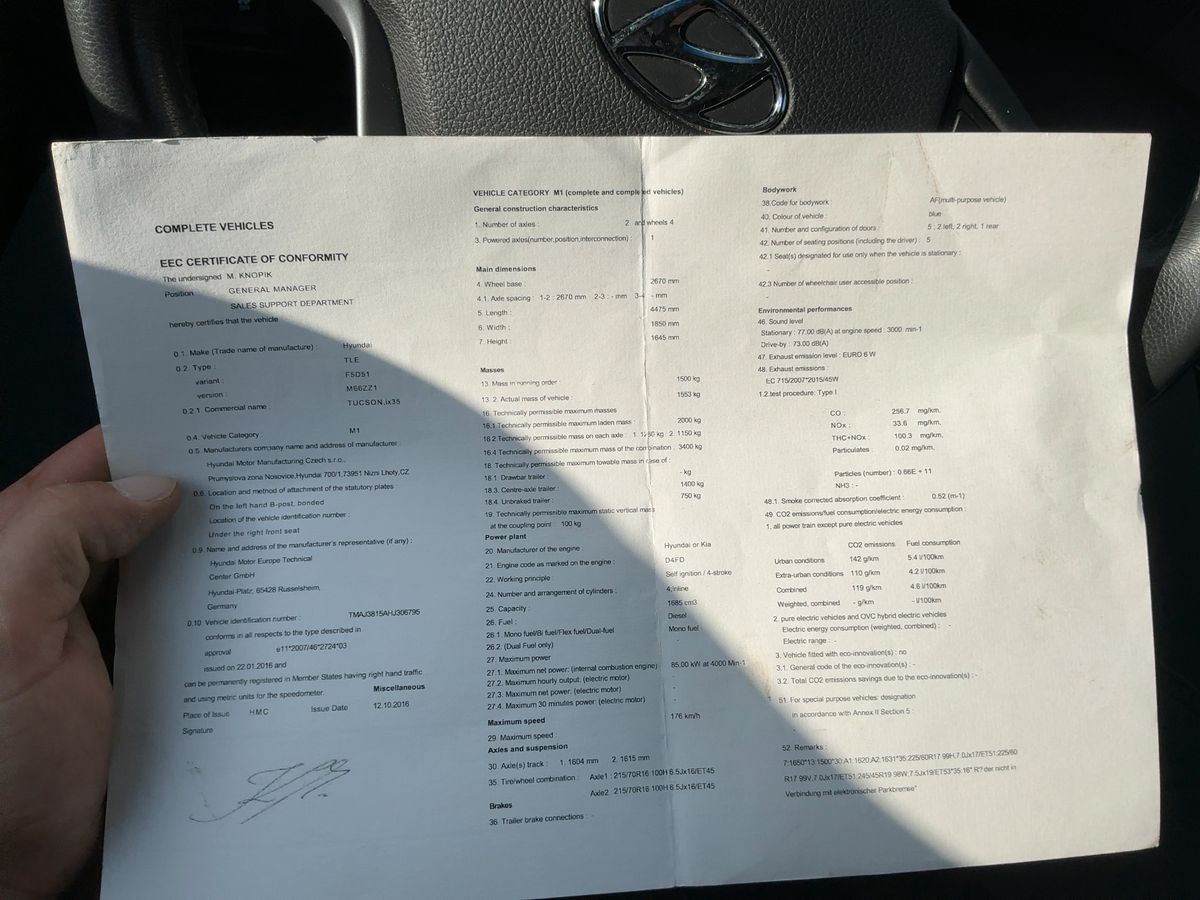 Hyundai Tucson d'occasion