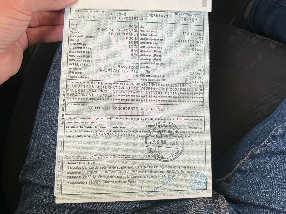Ford Focus 1.6 Trend