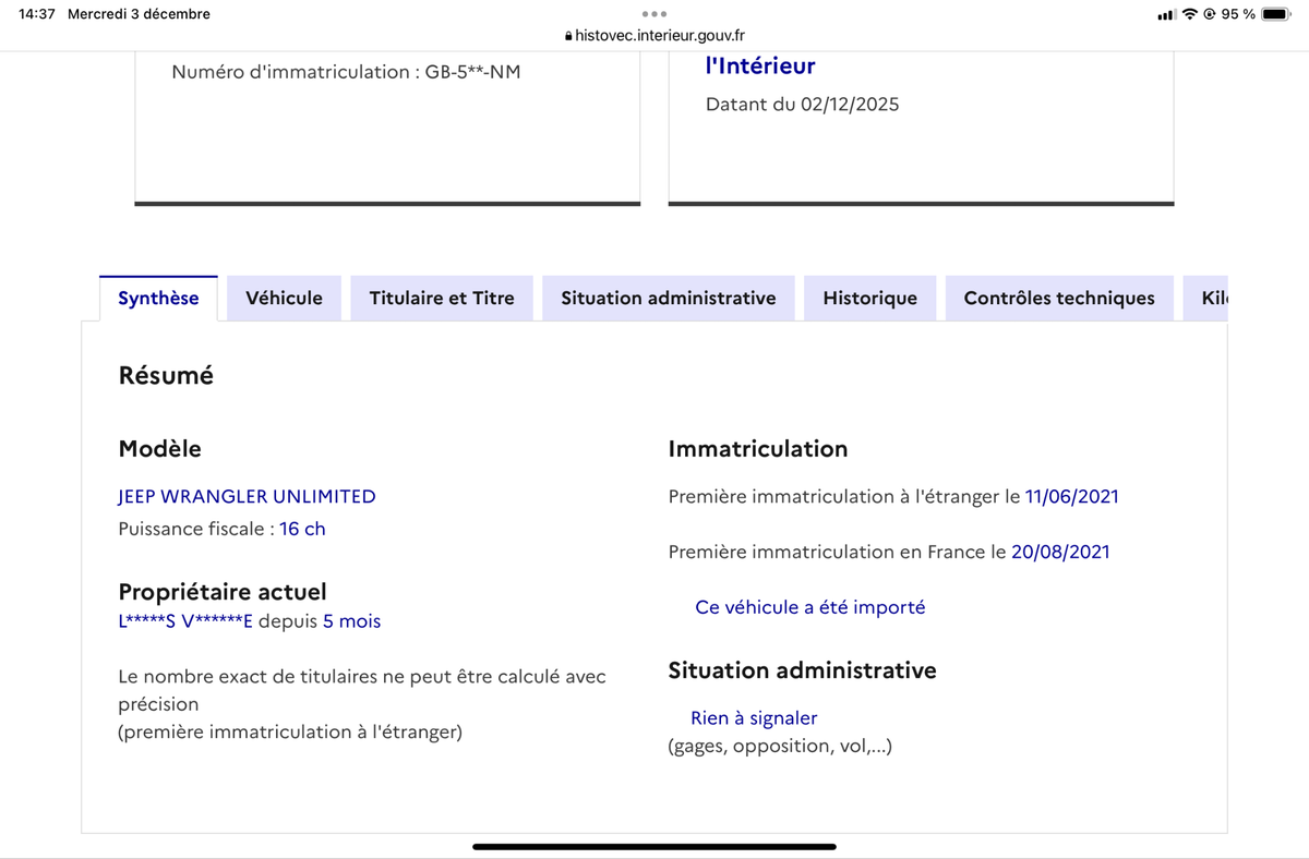 Jeep Wrangler d'occasion