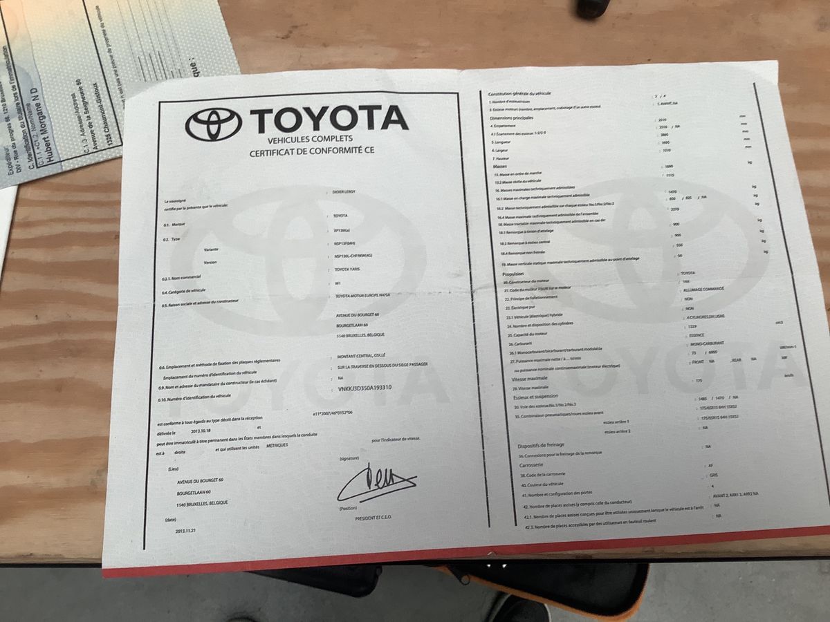 Toyota Yaris d'occasion