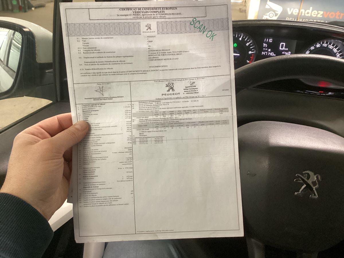 Peugeot 208 d'occasion