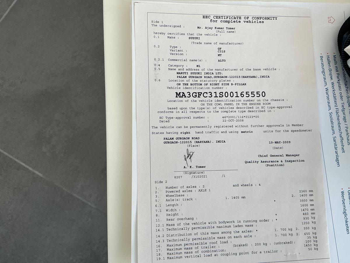 Suzuki Alto d'occasion