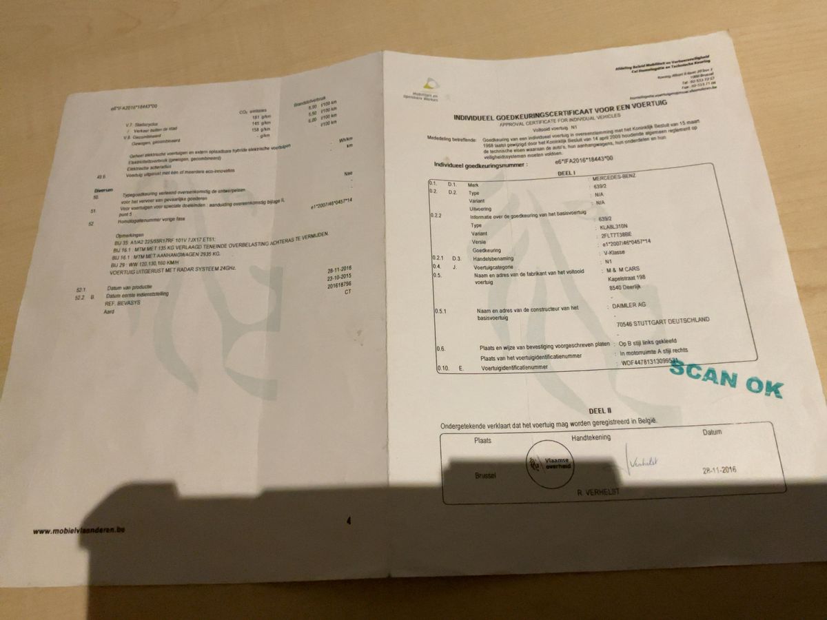 Mercedes-Benz V-Klasse d'occasion