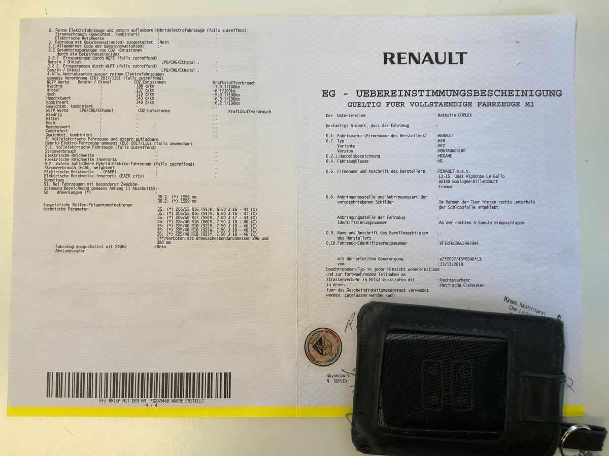 Renault Megane d'occasion