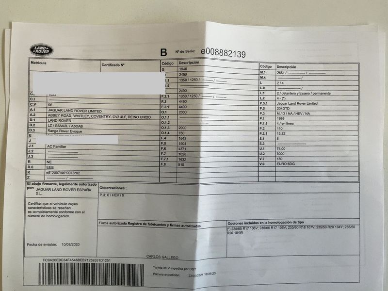 Land Rover Evoque