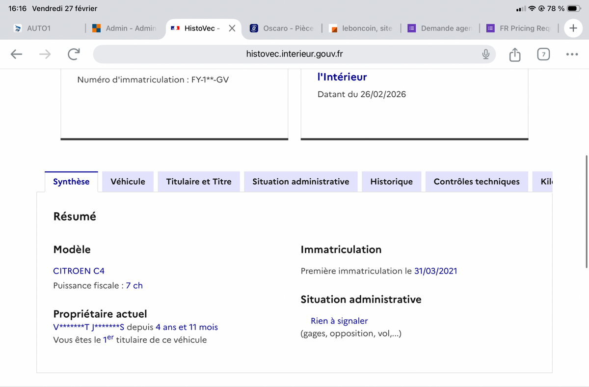 Citroen C4 d'occasion