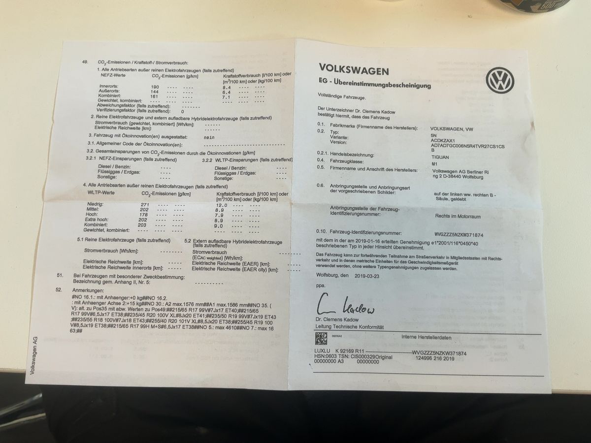 Volkswagen Tiguan d'occasion