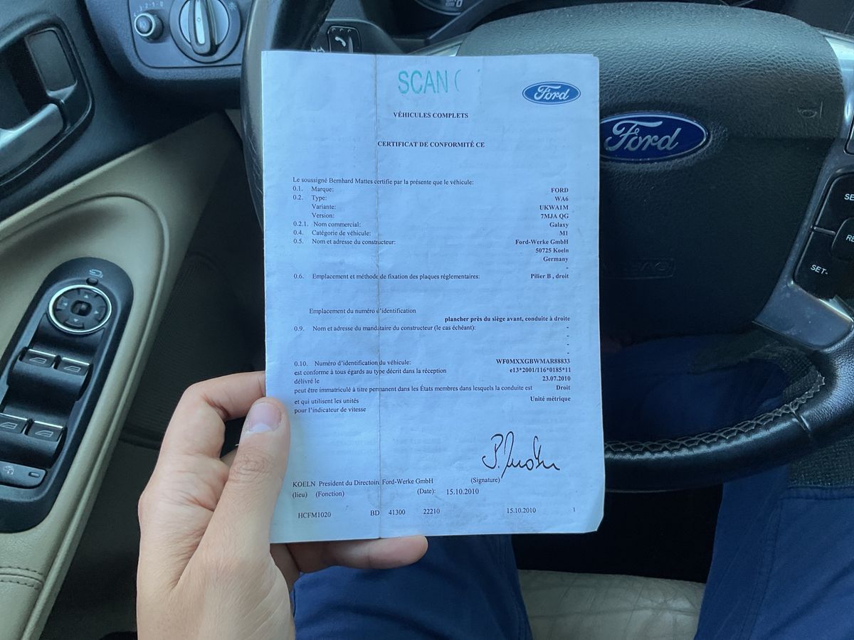 Ford Galaxy d'occasion