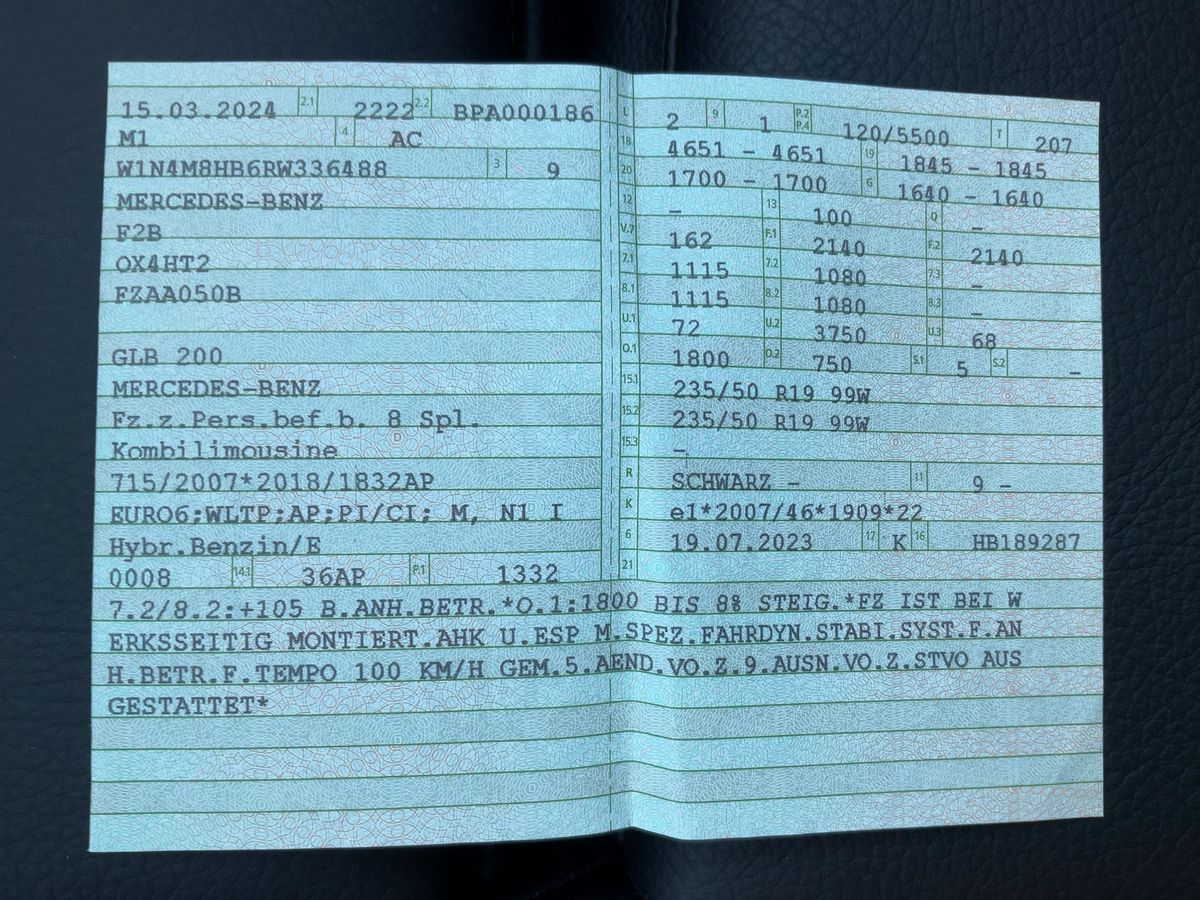 Mercedes-Benz GLB-Klasse d'occasion