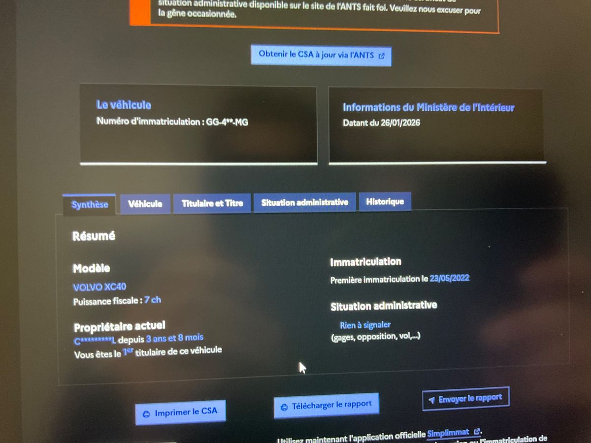 Volvo XC40 d'occasion