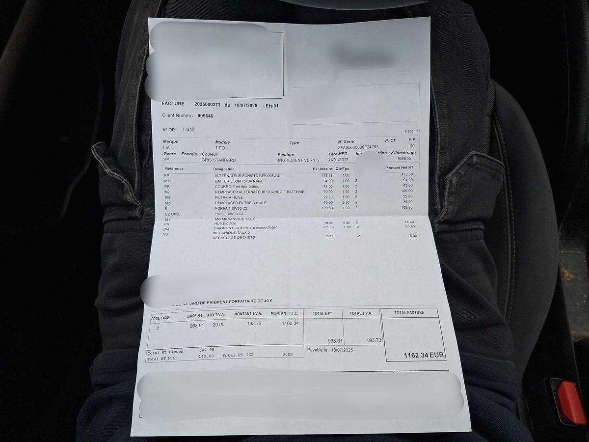 Fiat Tipo d'occasion