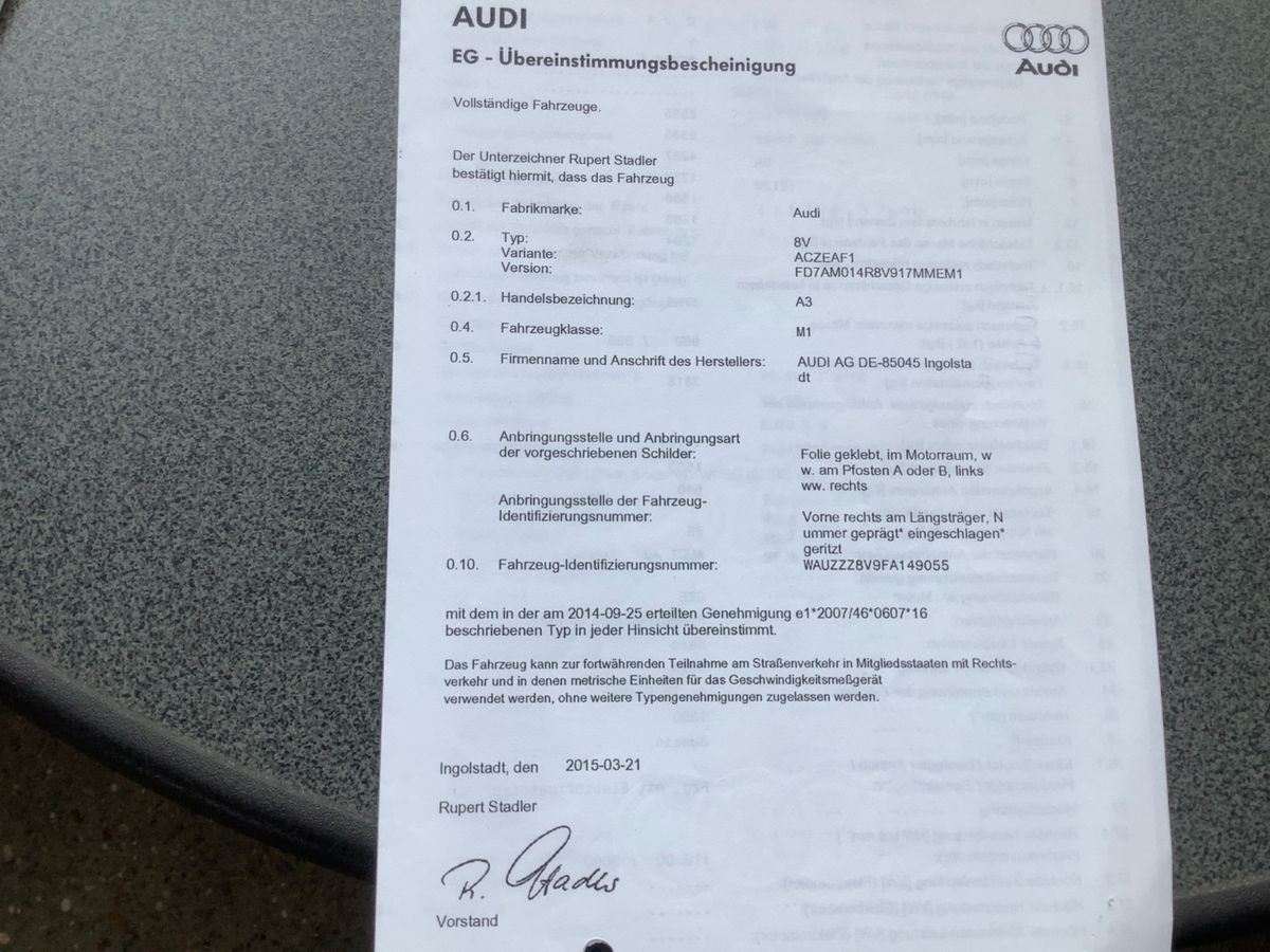 Audi A3 d'occasion