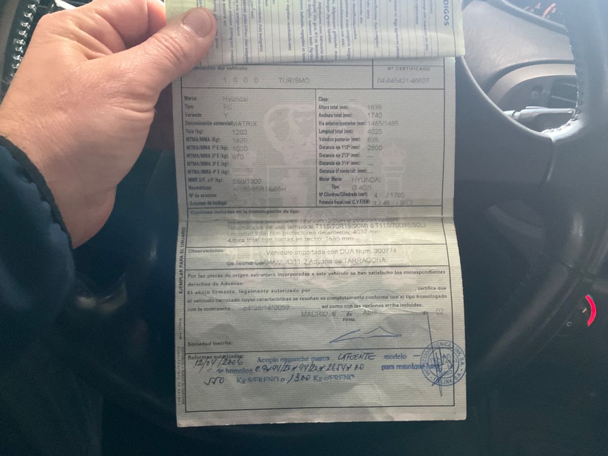 Hyundai Matrix d'occasion