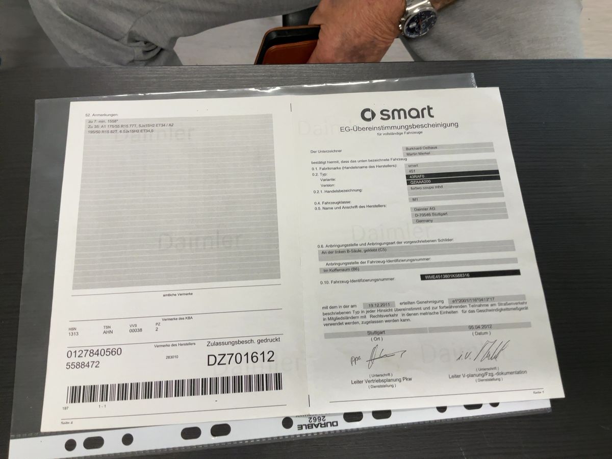 Smart fortwo d'occasion