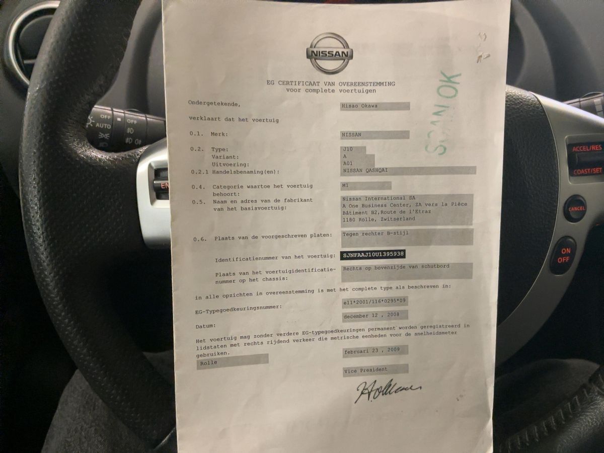 Nissan Qashqai d'occasion