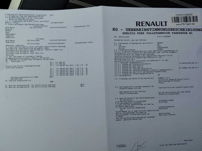 Renault Twingo electric drive 60 kW Techno Electric — zdjęcie 16