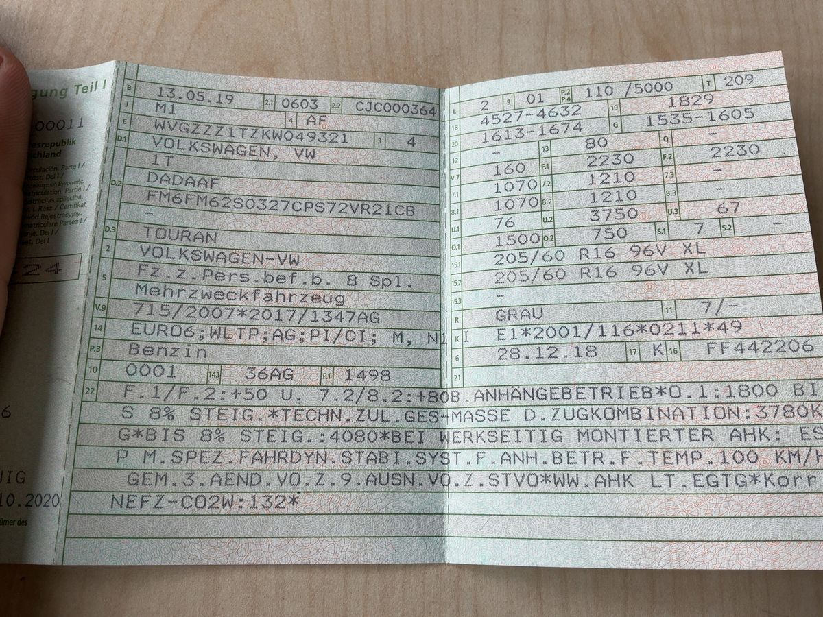 Volkswagen Touran d'occasion