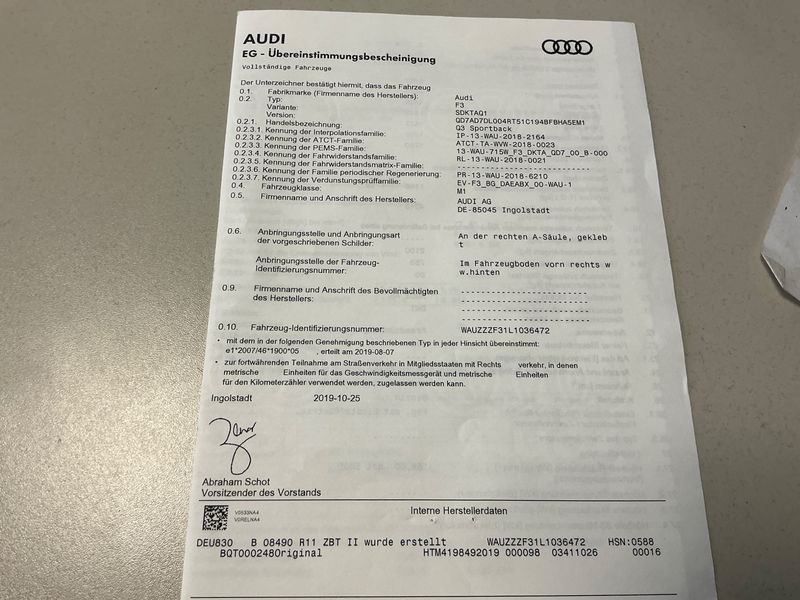 Audi Q3 Sportback 45 TFSI quattro S line — zdjęcie 16