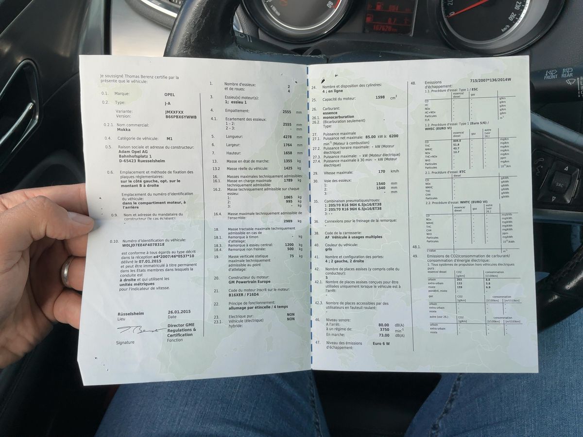 Opel Mokka d'occasion