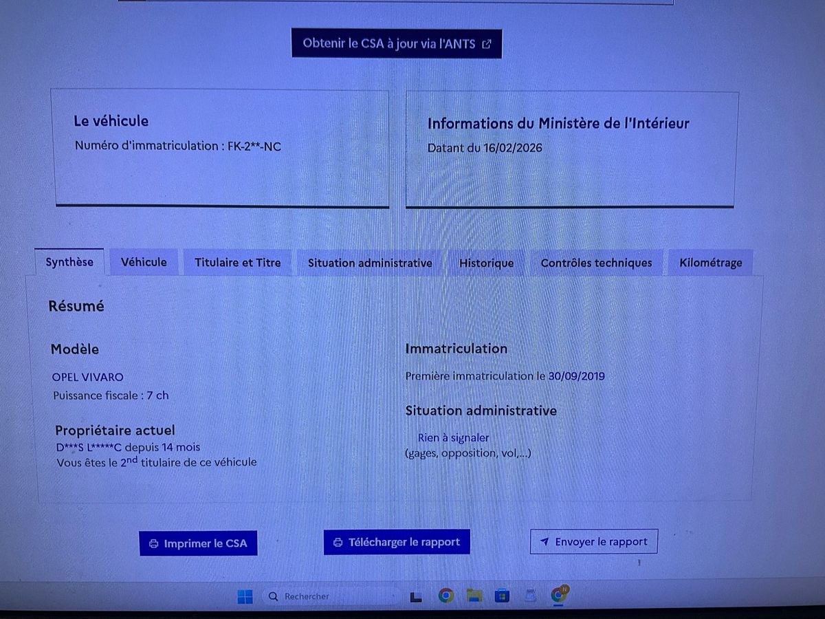 Opel Vivaro d'occasion