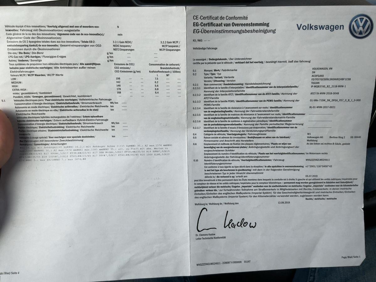 Volkswagen Tiguan d'occasion